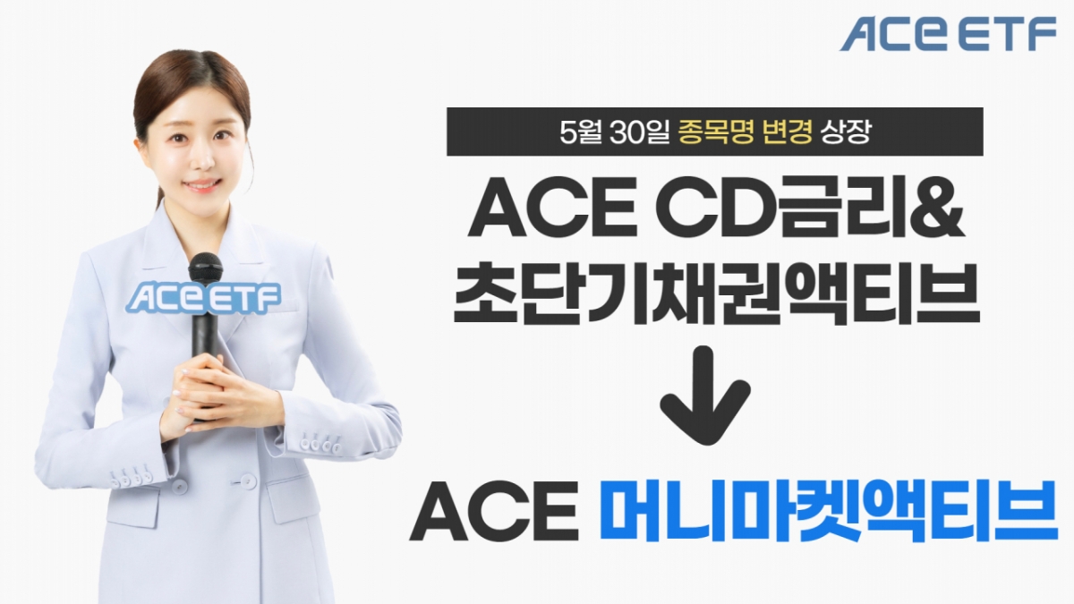 한투운용, CD금리&초단기채 ETF→머니마켓액티브로 종목명 변경