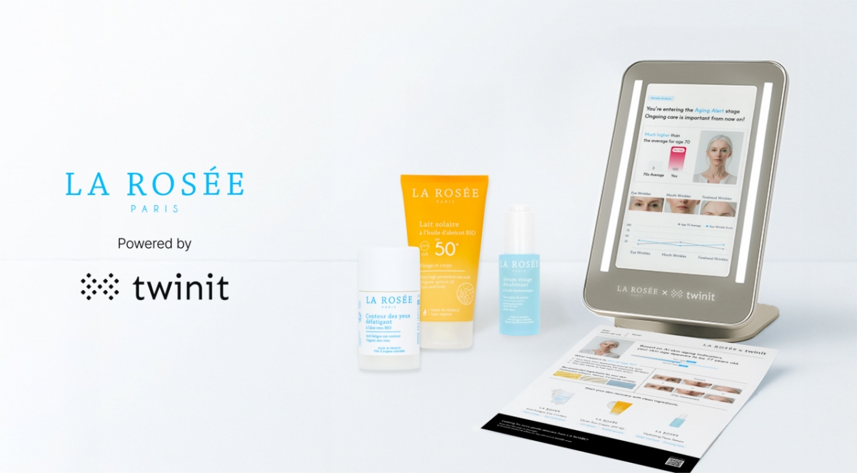 프랑스 클린뷰티 브랜드 '라로제', 트위닛 AI 뷰티 디바이스 전국 매장... - 뉴스 썸네일 이미지