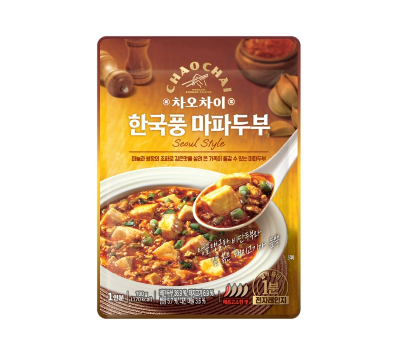 샘표 차오차이, '한국풍 마파두부' 출시
