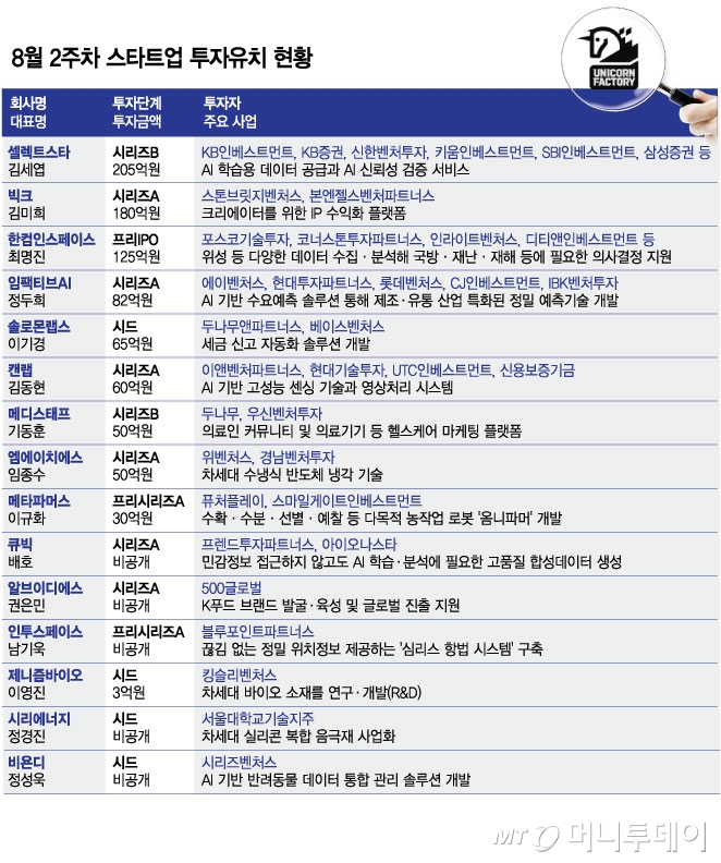 '국대 AI'·반도체냉각·터널속 GPS…폭염 뚫고 '뭉칫돈' 투자유치