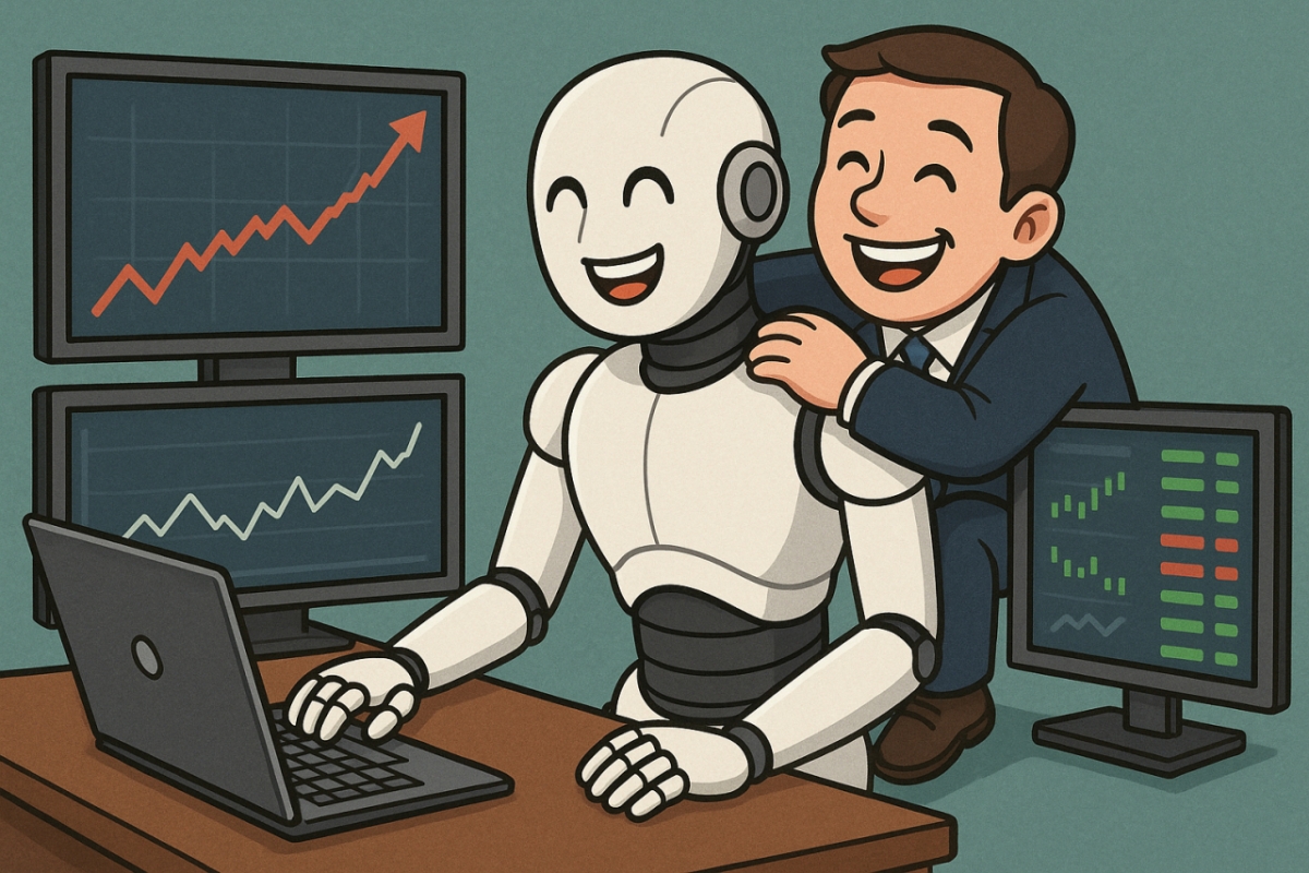 연 51% 수익? "내 돈 맡길게"...퇴직연금, 로봇이 사람보다 잘 굴렸다 - 뉴스 썸네일 이미지