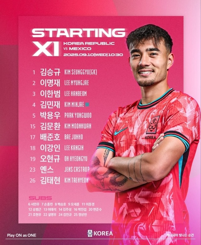 멕시코 대표팀 훈련