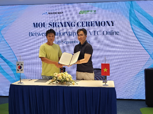 메이저맵, 베트남 VTC-Online과 MOU 체결...베트남 학생 K-유학 진로 교육... - 뉴스 썸네일 이미지
