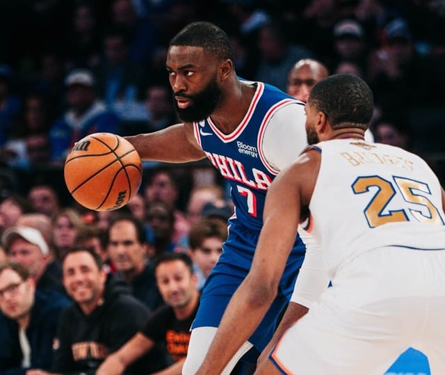 Jaylen Brown. /Photo=Philadelphia 76ers official social media