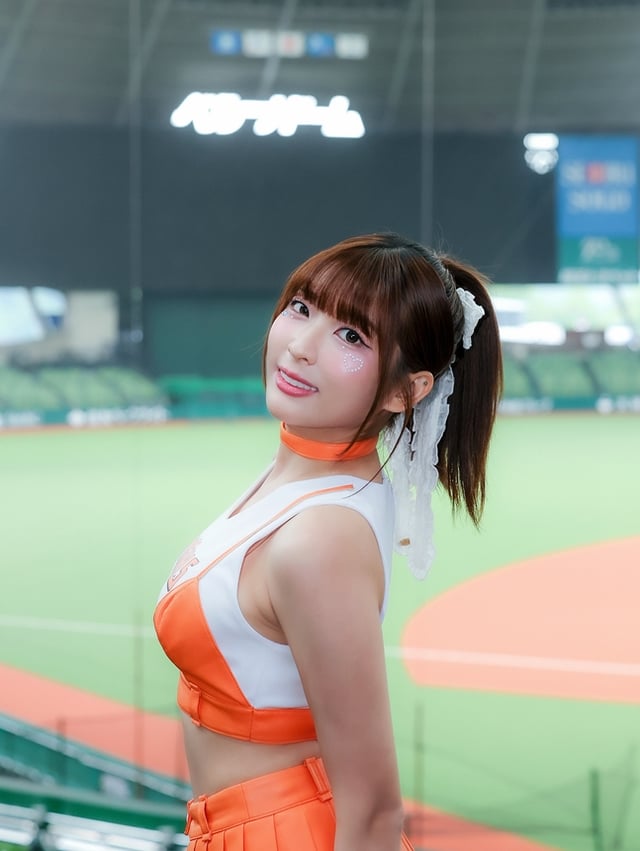 リンサーチ。/写真=チアリーダー リンサーチ公式SNS
