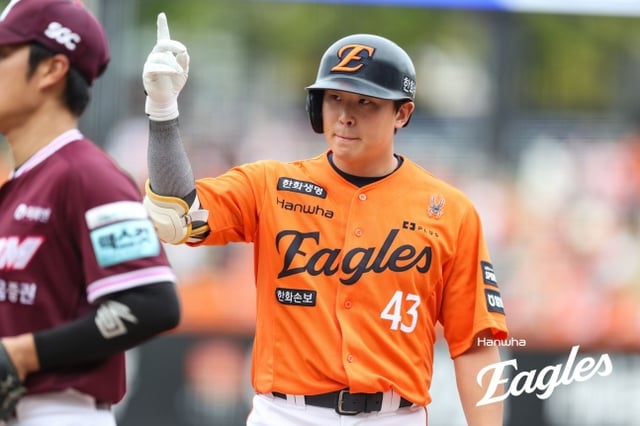ハンファ·イーグルスのチョン·ウンウォン。 /写真=ハンファ·イーグルス提供
