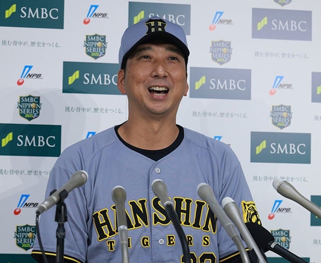 藤川球児阪神監督。 /写真=阪神タイガース公式SNS