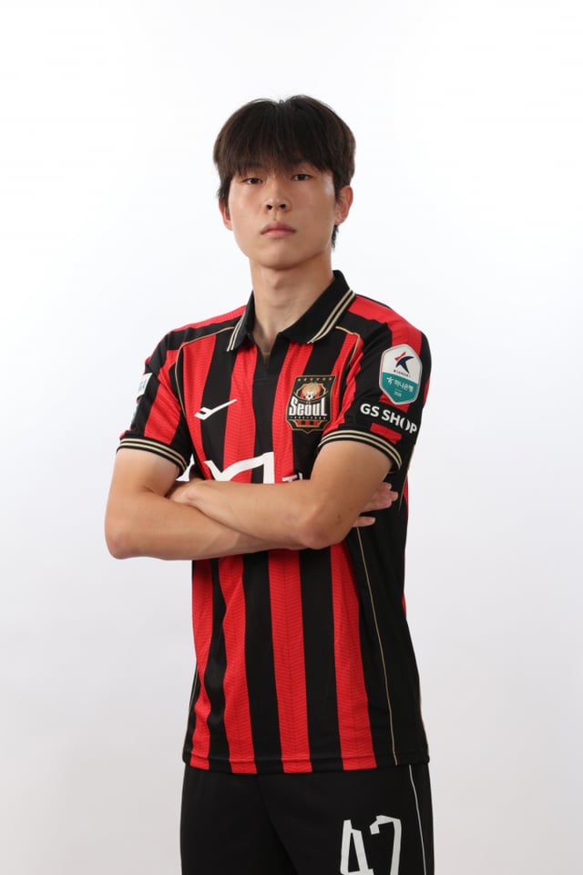 FC Seoul forward Jung Hyeon-woong. /Photo=Provided by FC Seoul