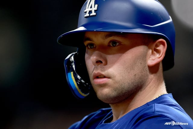 Catcher Dalton Rushing của LA Dodgers. /ảnh=NEWS1
