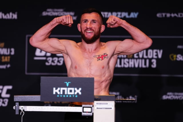 Merab Dvalishvili cân nặng. /Ảnh=UFC cung cấp