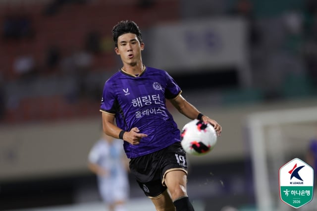 FC安养前锋金云。/照片=韩国职业足球联盟提供