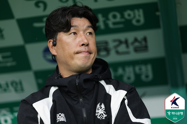イ·ジョンギュ光州FC監督。 /写真=韓国プロサッカー連盟提供