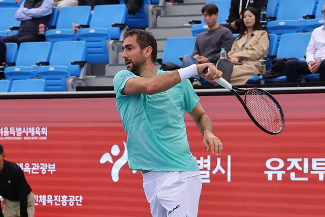 Marin Cilic. /Photo=Provided by Seoul Open