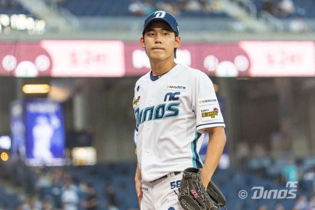 Jeong Gu-beom de los NC Dinos. /foto=NC Dinos