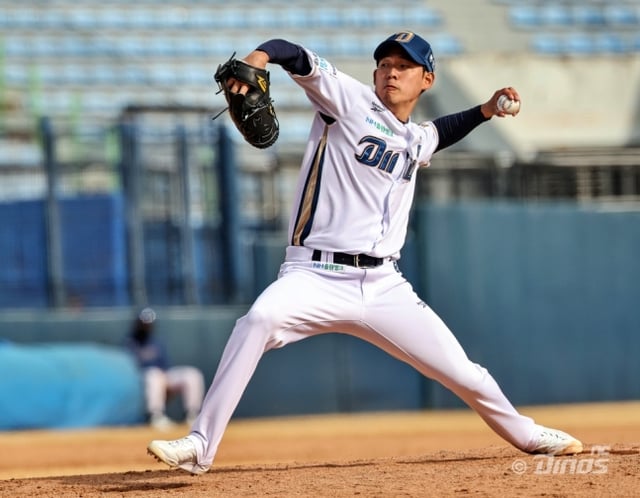 Jeong Gu-beom de los NC Dinos. /Foto=NC Dinos