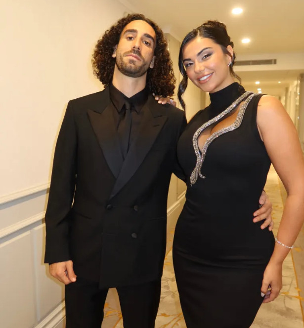 Mark Cucurella (left) and Claudia Rodriguez. /Photo=Claudia Rodriguez SNS