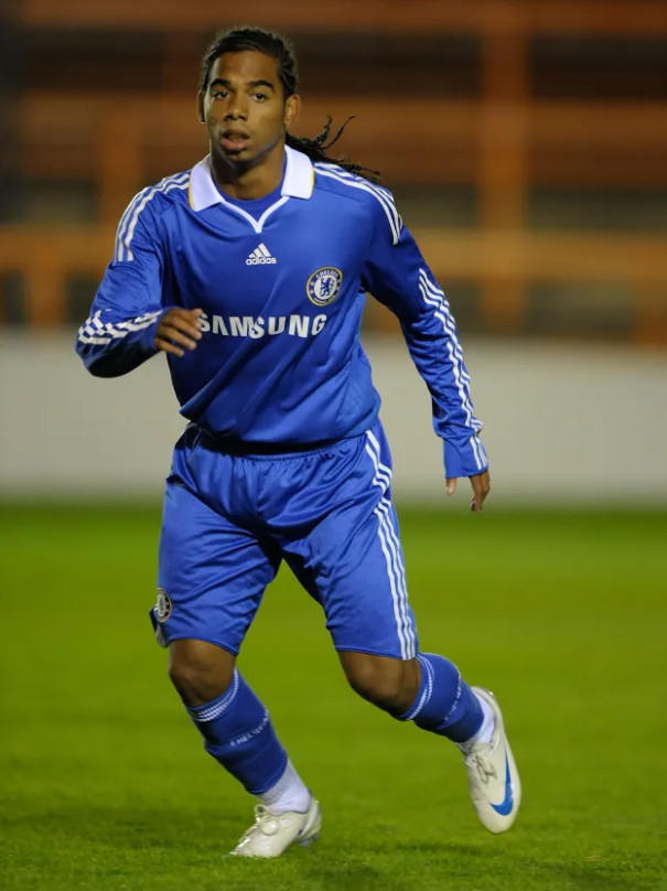 Imagen de Fábio Paím durante su etapa en el Chelsea. /Foto=The Sun