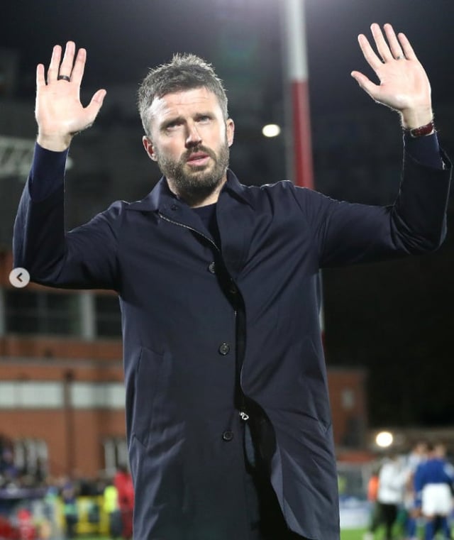 Michael Carrick, Manchester United manager. /Photo=Manchester United official SNS