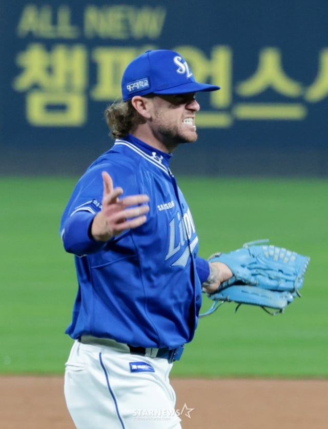 咆哮するペデック。 /写真=姜永祚(カン·ヨンジョ)先任記者