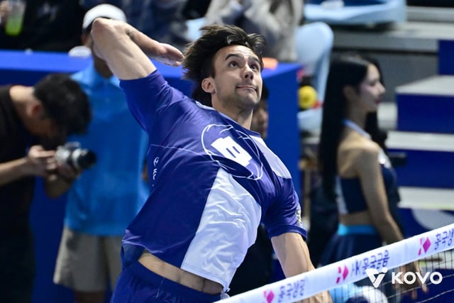 大韓航空の新しい外国人選手、ザンダー·ケットジンスキー。 /写真=韓国バレーボール連盟提供