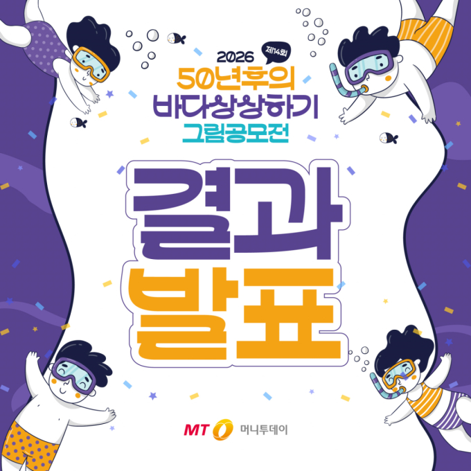 제14회 바다상상하기 그림공모전, 대상에 김의동·박지성·문선우 어린이
