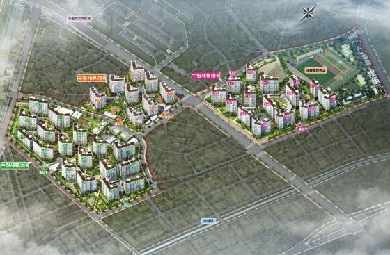 LH, 수원 세류에 3개 블록 1660가구 공급 - 머니투데이