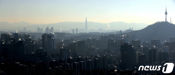 [사진] 한파 몰아치는 도심 - 머니투데이