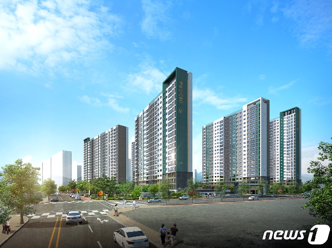 완주 첫 브랜드 아파트 '푸르지오 더 퍼스트' 견본주택 오픈 - 머니투데이