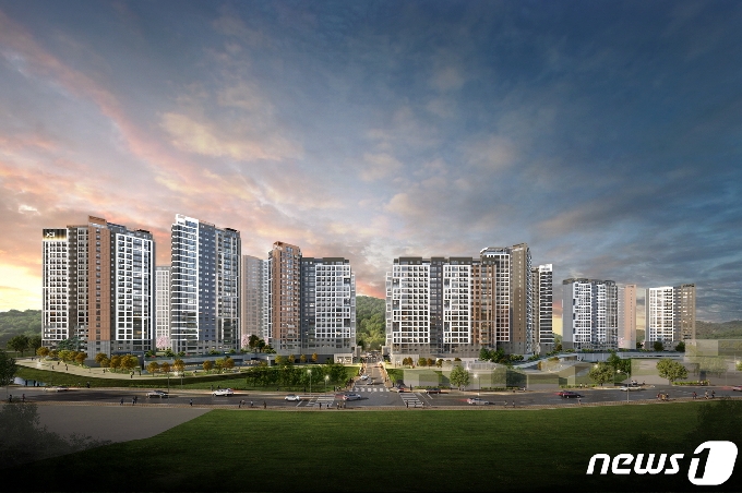 GS건설, '오포자이 디 오브' 사이버 견본주택 오픈 - 머니투데이