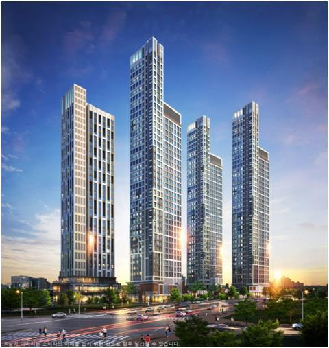 반값아파트 '동탄역 금강펜테리움 더 시글로' 청약 경쟁률 135대 1 ...