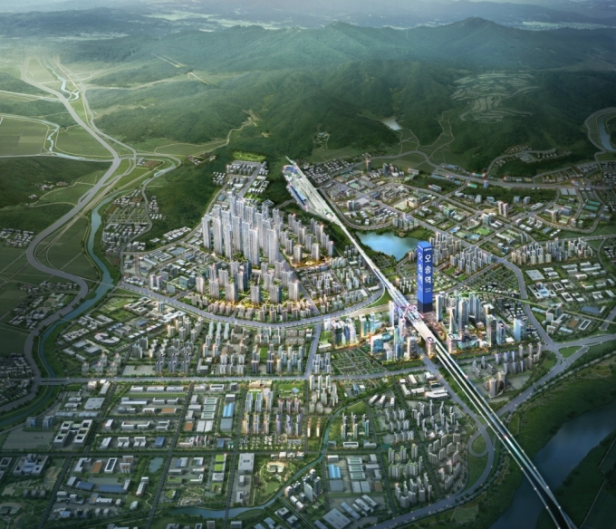 기업형 임대아파트 '오송역 파라곤 센트럴시티2차' 9월 분양 - 머니투데이