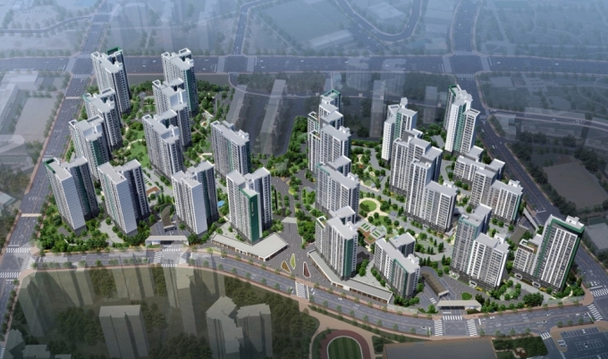 수원 영통 망포지구 '푸르지오 트레센츠·파인베르' 1566가구 분양 ...