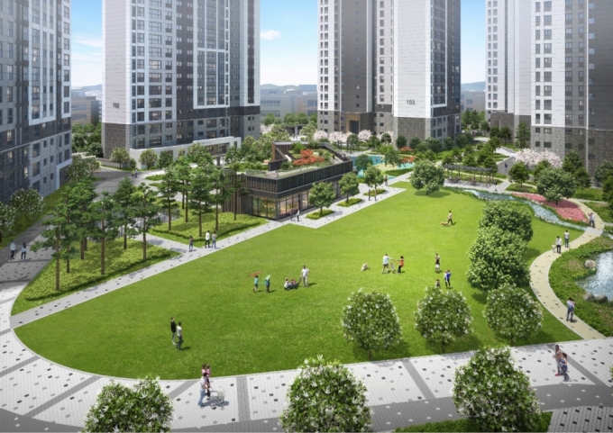 채광 극대화·공원 품은 '달서 SK뷰', 태양광으로 관리비 '뚝' - 머니투데이