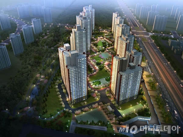첨단 시스템 도입한 중소형 특화 단지…쾌적한 공원형 설계 - 머니투데이