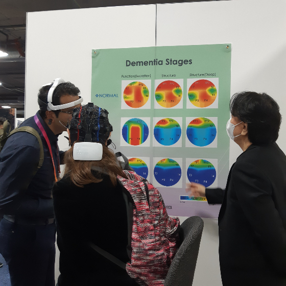메그노시스, 'CES 2023' 현장에서 뇌파 기반 치매 진단 실시 - 뉴스 썸네일 이미지