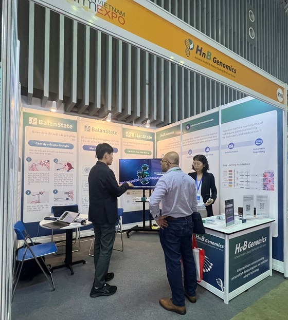 에이치앤비지노믹스, '베트남 메디팜 엑스포'서 건강진단예측 AI 플랫폼... - 뉴스 썸네일 이미지