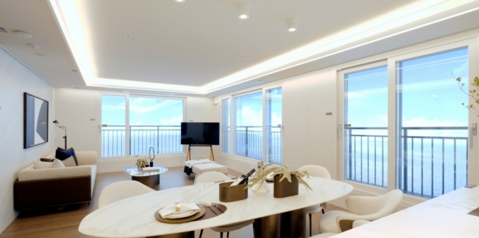 "파노라마 오션뷰" 강릉 오션시티 아이파크 견본주택 개관 - 머니투데이