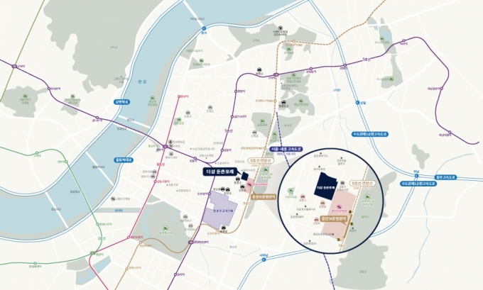 지하철 9호선 역세권 '더샵 둔촌포레' 12일 1순위 청약 - 머니투데이