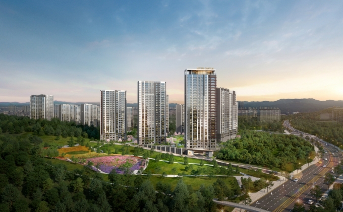 광주 '중앙공원 롯데캐슬 시그니처' 5일 견본주택 개관 - 머니투데이