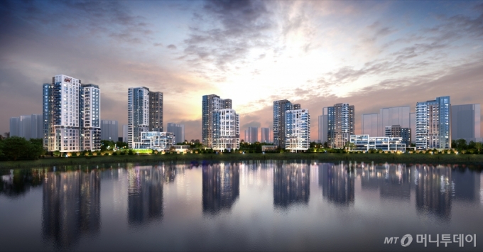 송도 랜드마크시티 최대 브랜드타운, '힐스테이트 레이크 송도 5차 ...