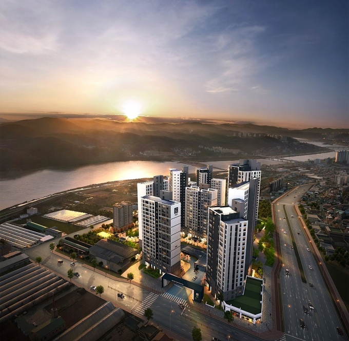 안동 최고층 '하늘채 리버스카이' 견본주택 오픈 - 머니투데이