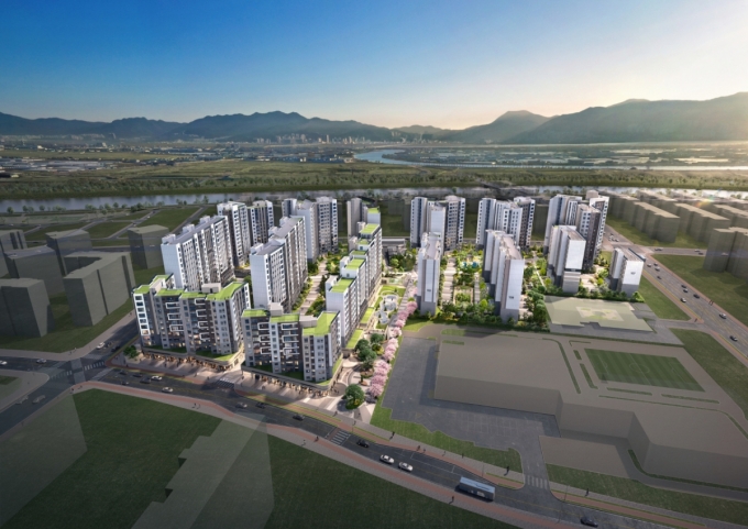 금호건설, 민간참여형 공공분양 단지 '에코델타시티 아테라' 분양 - 머니 ...