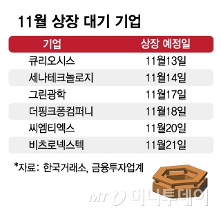 4배·6배 새내기주 급증… 훈훈한 IPO 연말