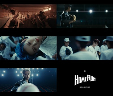 [더벨]큐브엔터 신인 나우즈, 타이틀곡 'HomeRUN' MV 티저 공개