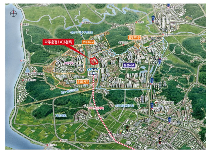 LH, 파주운정3 A16BL 공공분양 1498가구 공급 - 머니투데이