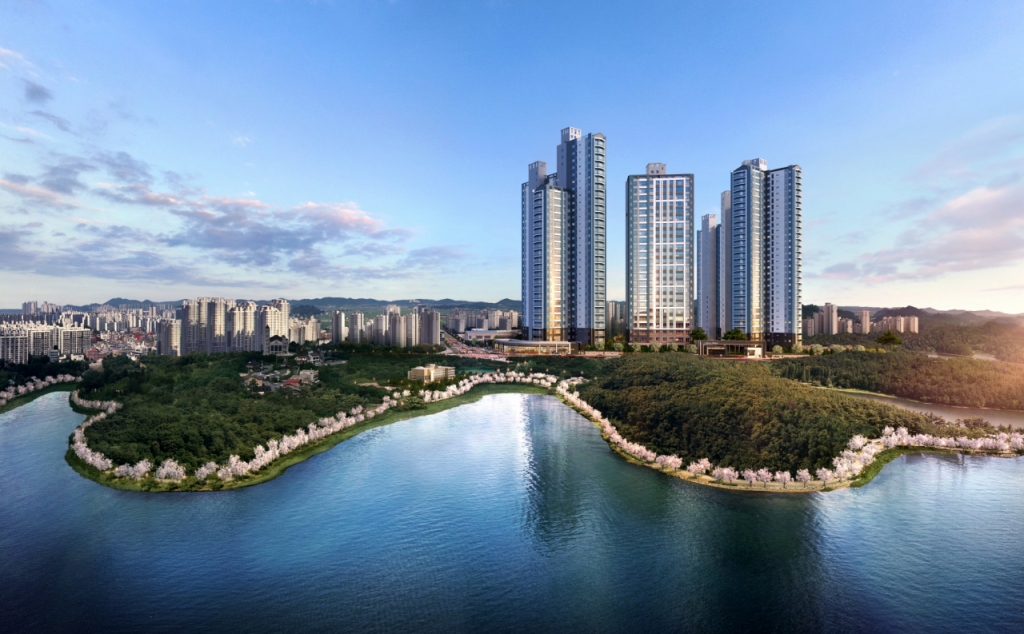 호수 한 눈에 '군산 지곡 한라비발디 2차 은파레이크뷰' 8월 분양 - 머니 ...