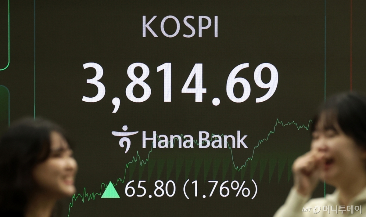 코스피 3800 돌파에 증권사 함박웃음…업종지수 10.6% '점프'
