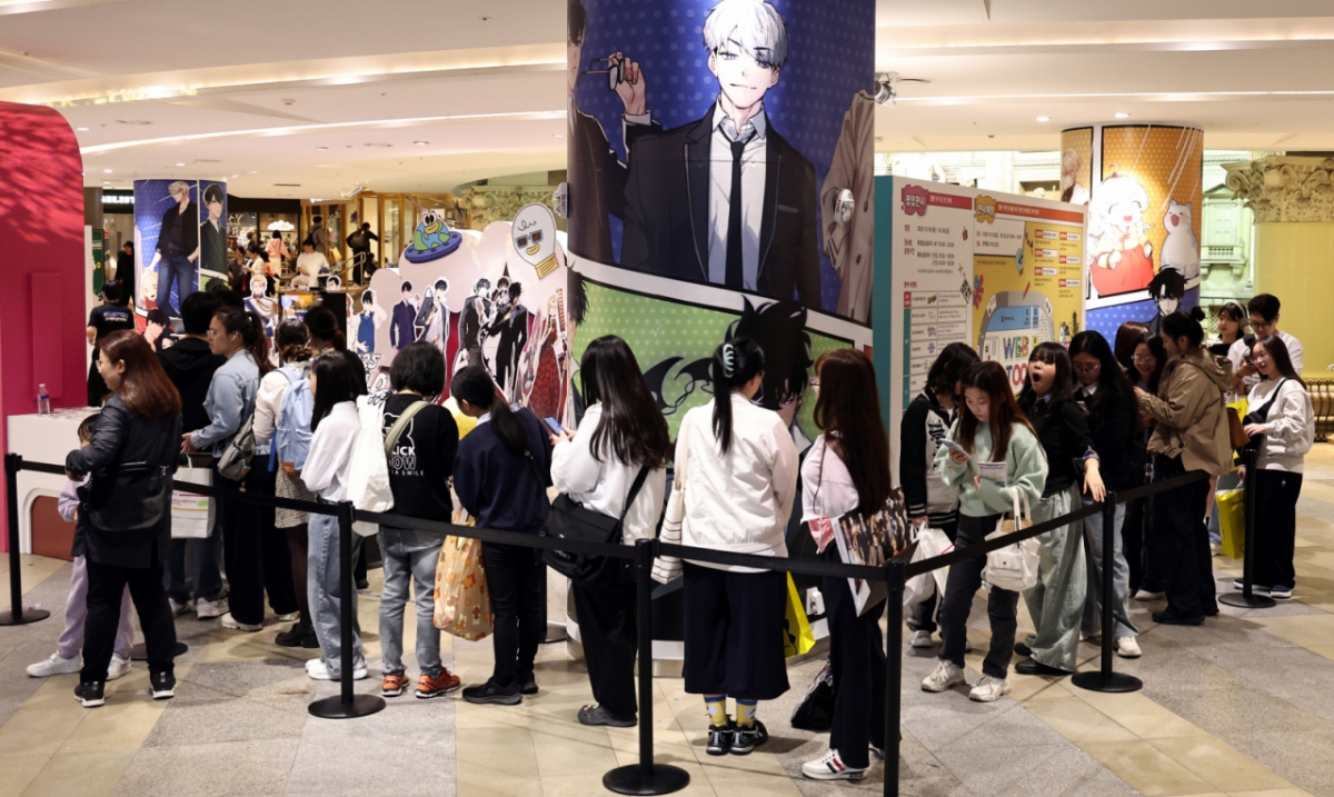 [르포]중국 팬도 30만원 턱턱…'웹툰 종주국' 축제에 세계가 왔다