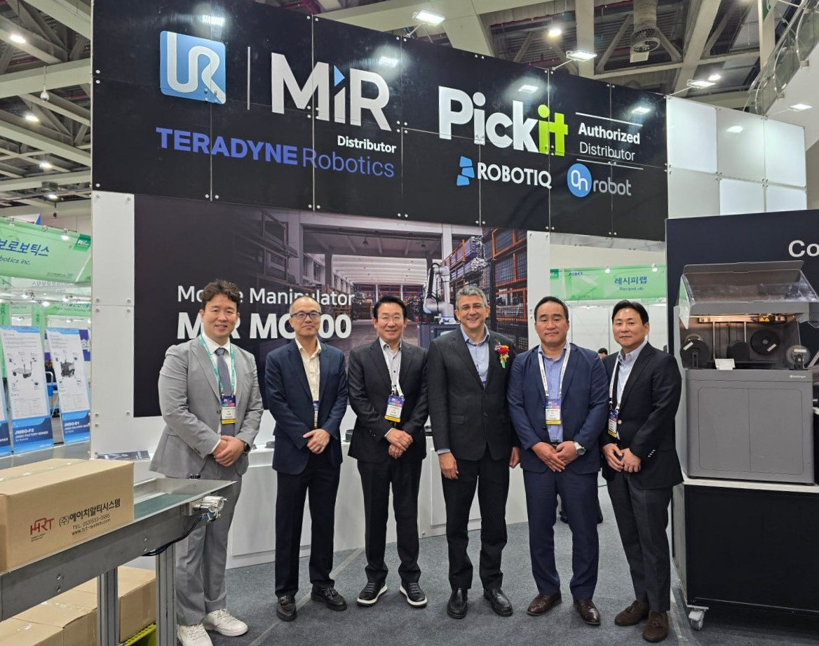 HRT로보틱스, FIX 2025서 차세대 로봇 솔루션 공개…테라다인 대표 