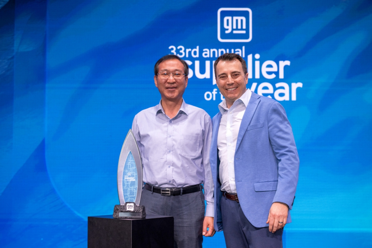 SNT모티브 한국GM 경영 설명회서 협력 강화